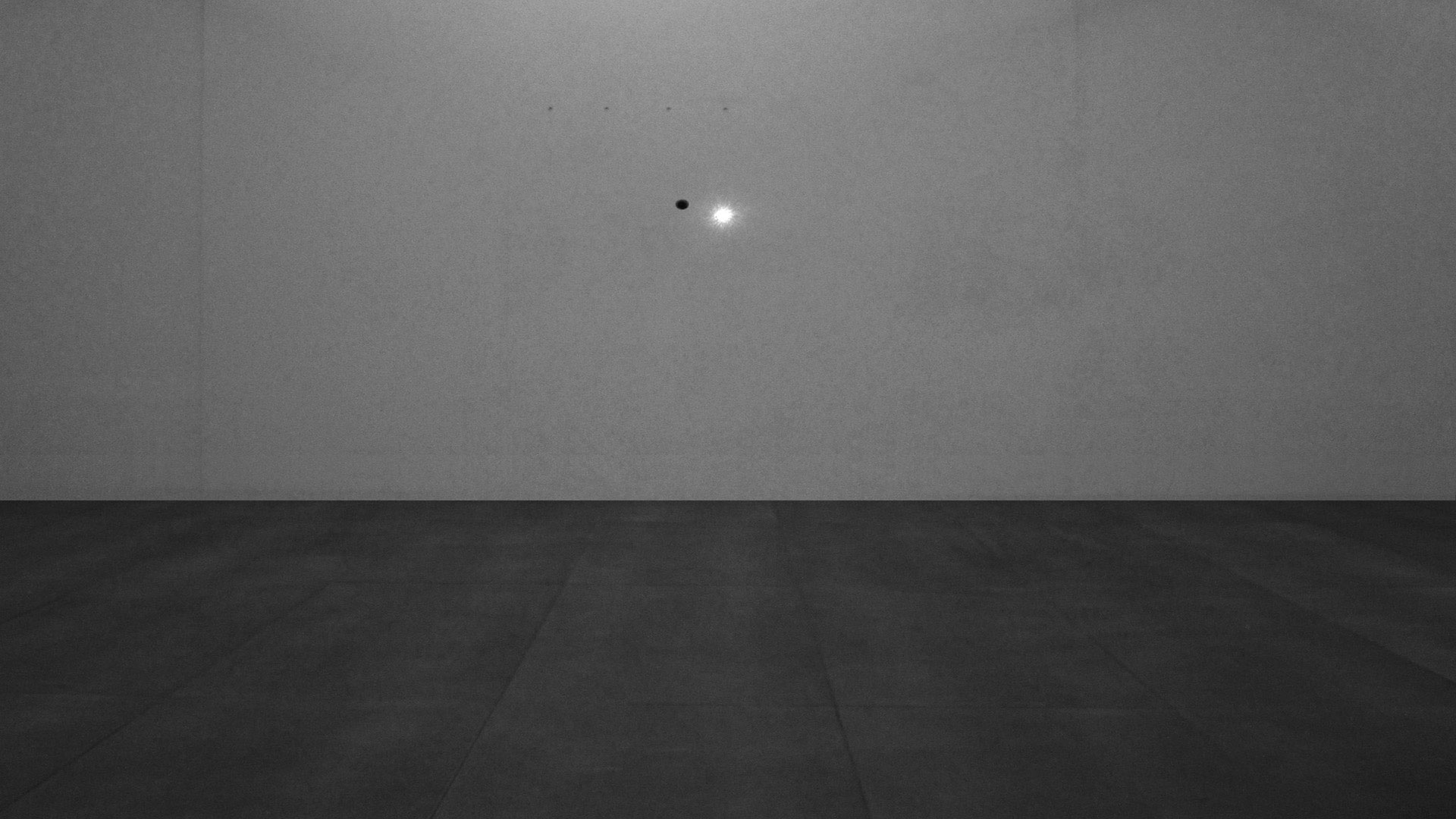 HR-Stamenov, Black Hole VS Light Hole, 2011, light intervention, Spinola Banna Foundation, Turin